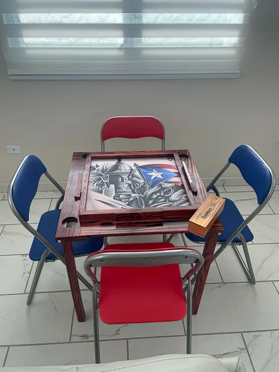 Game table and gathering area inside Ocean Sky 007